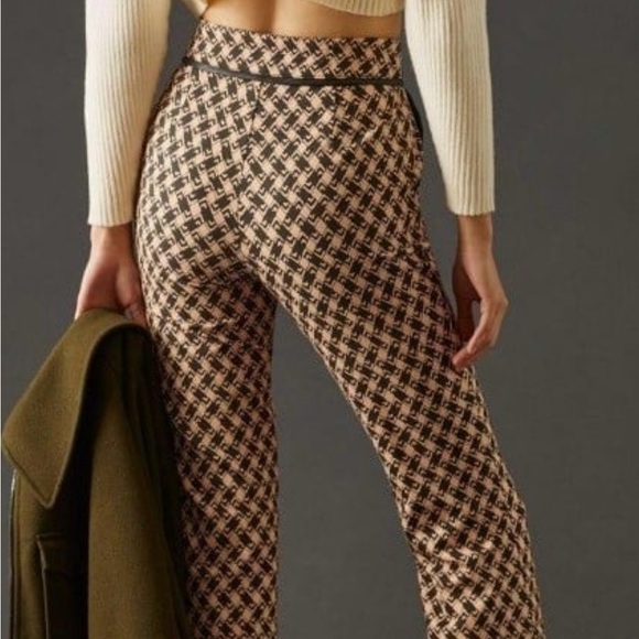 Anthropologie by Mauve high waisted kick flare pants. - Picture 5 of 5